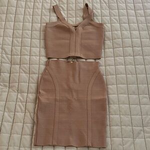 Guess Tan Women's Skirt Set